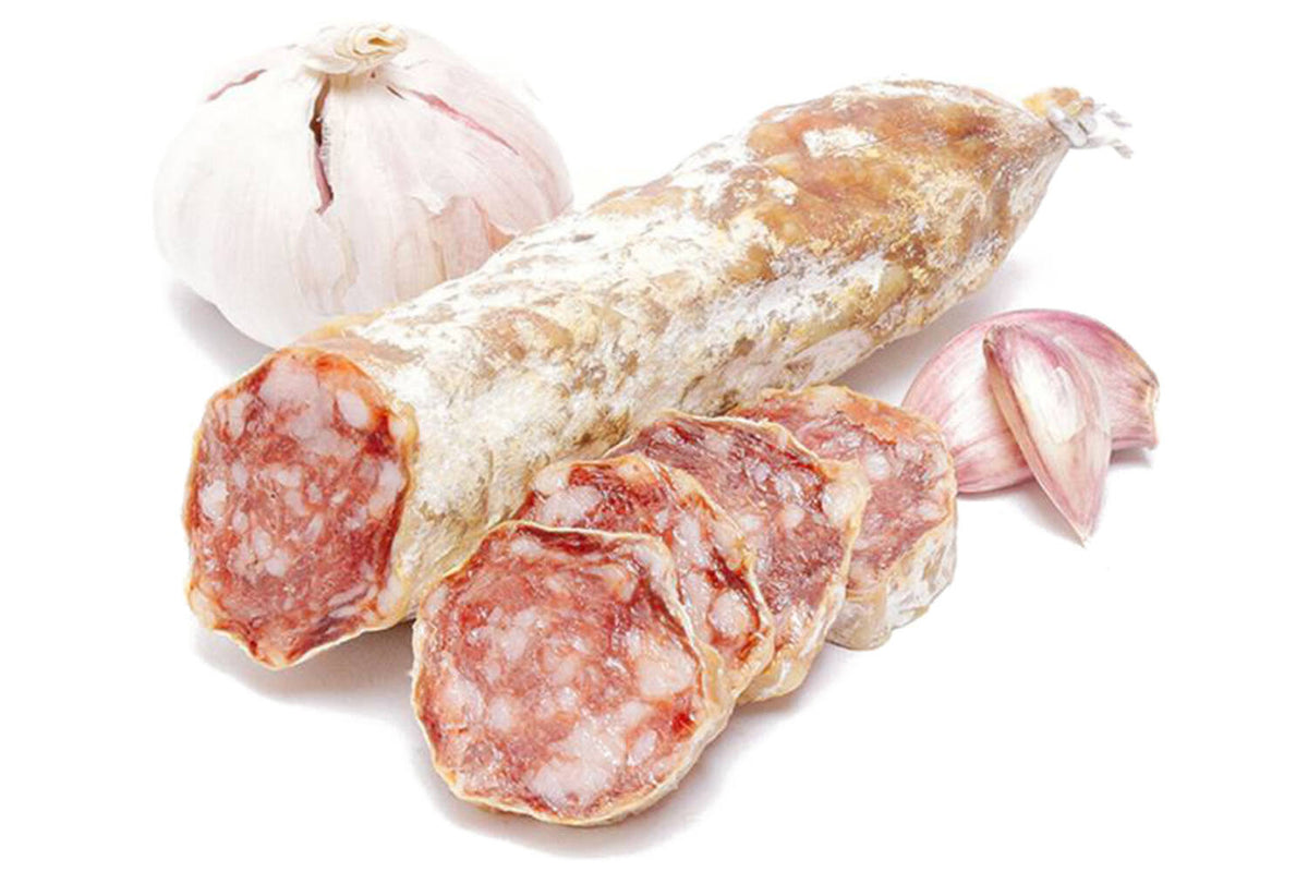 Franse droge worst met knoflook