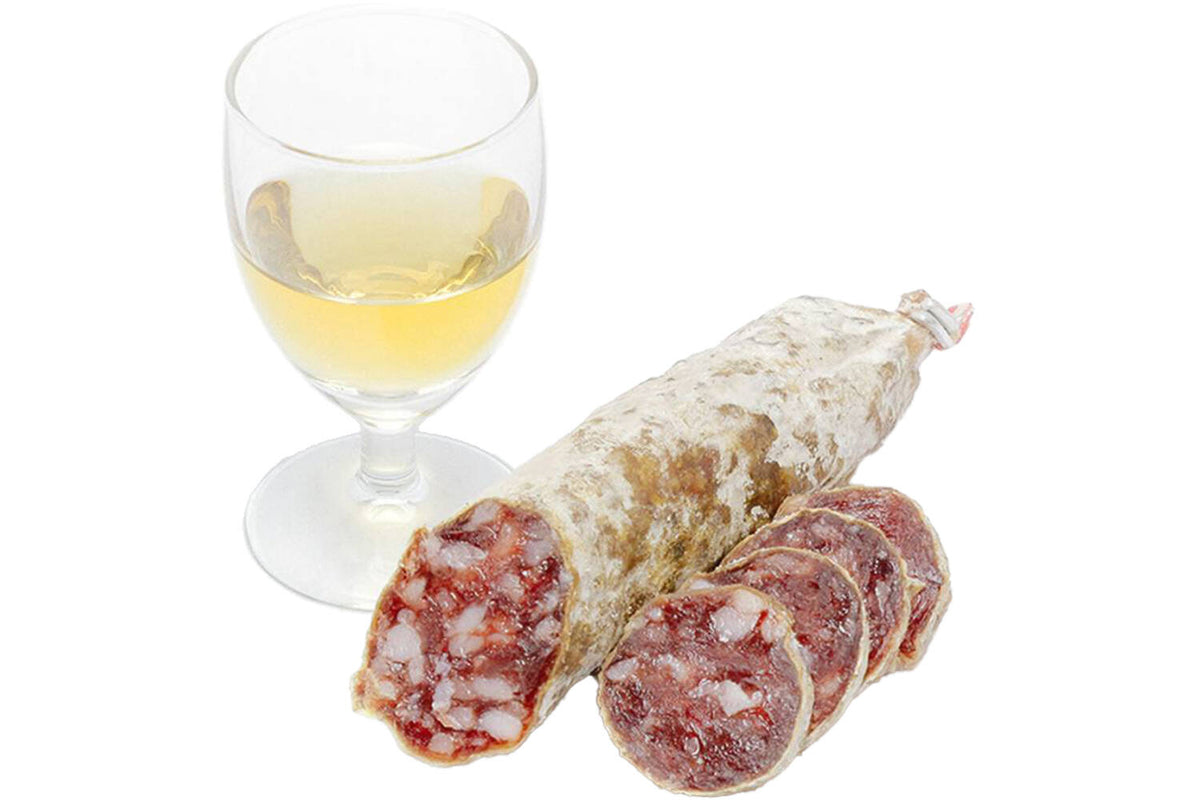 Franse droge worst van fazant en cognac